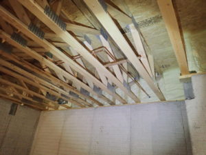 New construction inspection finds upside down floor trusses