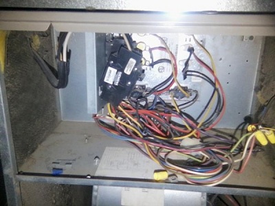 Emergency disconnect breaker for the electric furnace was found hidden behind the covered that was screwed in place. What happens if there's an emergency & you need to shut this off fast?