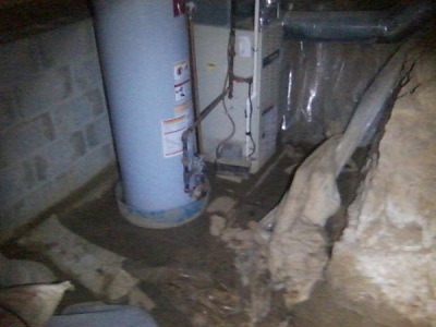 Water heater & furnace were about 12